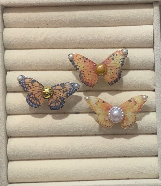 Bague papillon