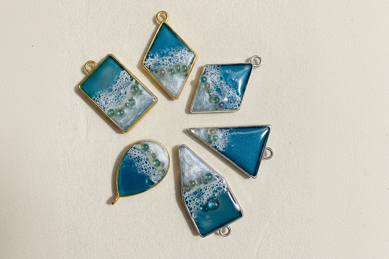 Pendentif Océan - groupe 6 formes