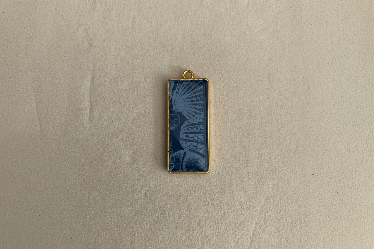 Pendentif Coquillage verso - coquillages